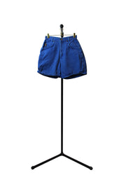 Chic High Waisted Blue Denim Shorts
