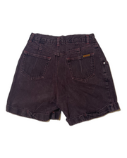 Jordache Burgundy Vintage Denim Shorts