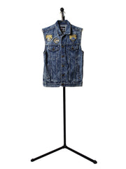 NBA Golden State Warriors Denim Vest