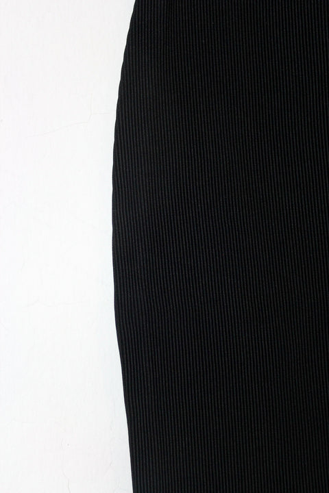 American Apparel Black Ribbed Skirt