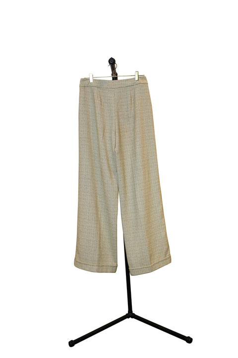 Mustard and Cream Pant - Back