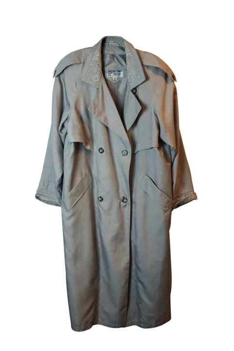 Light Brown Vintage Trench Coat