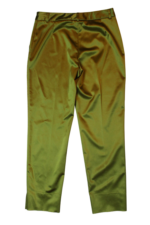 Satin Split Hem Trouser