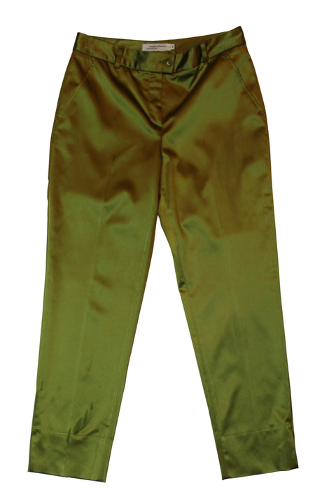 Satin Split Hem Trouser