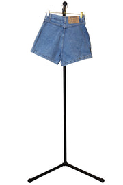 Vintage High-Waisted Chazz Denim Skort - Back