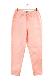 Salmon High-Waisted Limited Jeans - Size 12/14