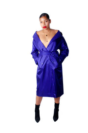 Vintage ELCO Purple Trench Coat