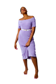 Lavender in Matilda Maxi Vintage Dress