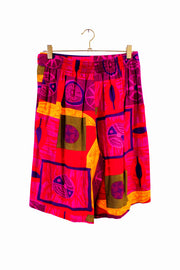 Vintage Tribal Patterned Short
