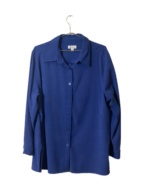 Blue Shacket-Like Button Up