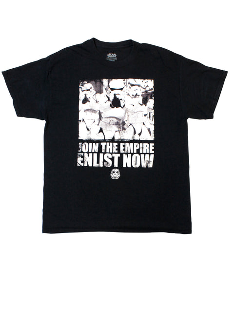 Join the Empire Enlist Now Star Wars Tee