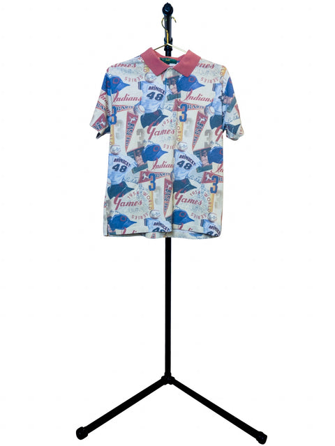 Crocodile International Novelty Print Polo Shirt - Front