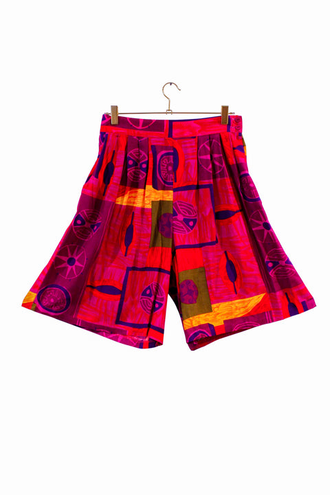 Vintage Tribal Patterned Short