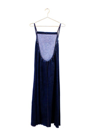 Dark Denim Backless Dress