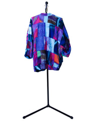 Three-Quarter Sleeve Short Kimono Jacket