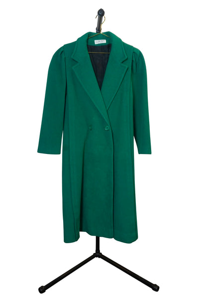 Full Length Double-Breasted Wool Coat - Front