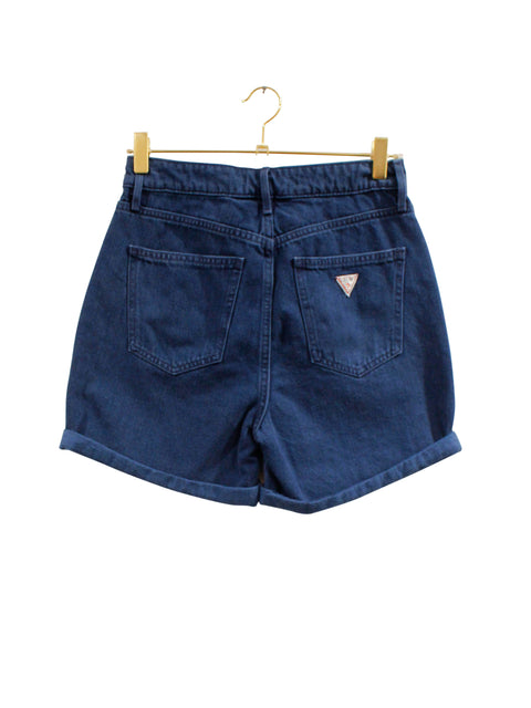 Guess Originals High Waisted Blue Denim Shorts