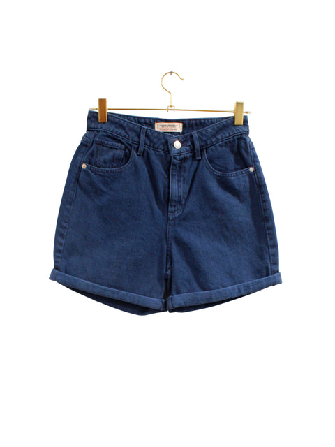 Guess Originals High Waisted Blue Denim Shorts