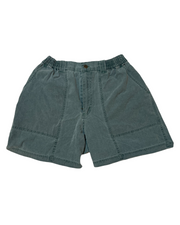 Ash Dark Cyan Cargo Vintage Shorts